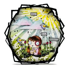 Clear Stamps Nr. 1355 - Petals & Ink - Blooms of Hope