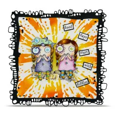 Clear Stamps Nr. 1358 - Petals & Ink - Got Giggles