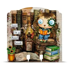 Clear Stamps Nr. 1359 - Petals & Ink - Page Turner