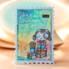 Clear Stamps Nr. 1359 - Petals & Ink - Page Turner