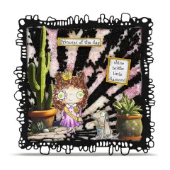 Clear Stamps Nr. 1361 - Petals & Ink - Princess of the Day