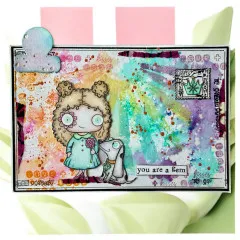 Clear Stamps Nr. 1361 - Petals & Ink - Princess of the Day