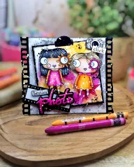 Clear Stamps Nr. 1363 - Petals & Ink - Sisters in Spirit