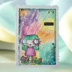 Clear Stamps Nr. 1363 - Petals & Ink - Sisters in Spirit