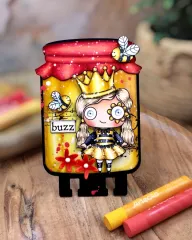 Clear Stamps Nr. 1364 - Petals & Ink - Sunlit Wishes