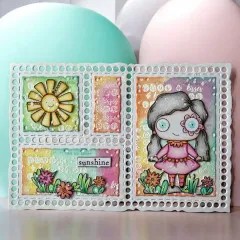Clear Stamps Nr. 1364 - Petals & Ink - Sunlit Wishes