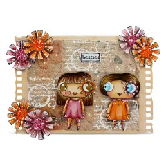 Clear Stamps Nr. 1364 - Petals & Ink - Sunlit Wishes