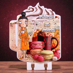 Clear Stamps Nr. 1365 - Petals & Ink - Dee Caffinated