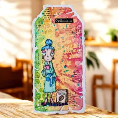 Clear Stamps Nr. 1365 - Petals & Ink - Dee Caffinated