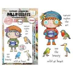 Clear Stamps Nr. 1368 - Through the Lens - Nature's Art by Janet Klein