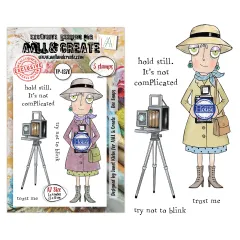 Clear Stamps Nr. 1370 - Through the Lens - Dee Snaps by Janet Klein