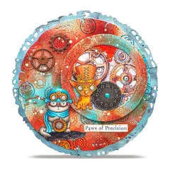 Clear Stamps Nr. 1373 - Steam & Wonder - Precision Paws by Janet Klein