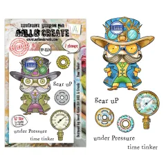 Clear Stamps Nr. 1374 - Steam & Wonder - Time Tinker by Janet Klein