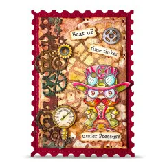 Clear Stamps Nr. 1374 - Steam & Wonder - Time Tinker by Janet Klein