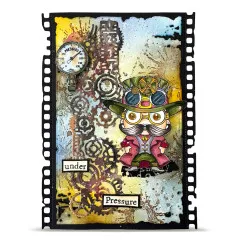Clear Stamps Nr. 1374 - Steam & Wonder - Time Tinker by Janet Klein