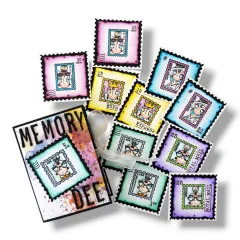Clear Stamps Nr. 1378 - Post & Ink - Miss Dee First Class by Janet Klein