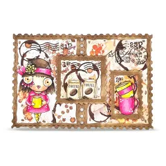 Clear Stamps Nr. 1380 - Post & Ink - Postal Bits by Janet Klein