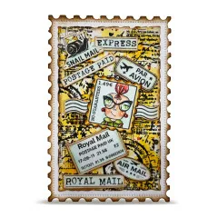 Clear Stamps Nr. 1380 - Post & Ink - Postal Bits by Janet Klein
