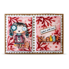 Clear Stamps Nr. 1384 - Season Of Sparkle - Frost It by Janet Klein