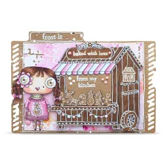 Clear Stamps Nr. 1384 - Season Of Sparkle - Frost It by Janet Klein