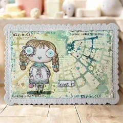 Clear Stamps Nr. 1384 - Season Of Sparkle - Frost It by Janet Klein