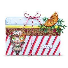 Clear Stamps Nr. 1385 - Season Of Sparkle - Fruitcake by Janet Klein