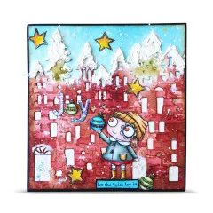 Clear Stamps Nr. 1389 - Season Of Sparkle - Let Joy In by Janet Klein