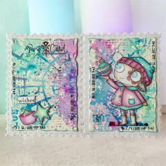 Clear Stamps Nr. 1389 - Season Of Sparkle - Let Joy In by Janet Klein