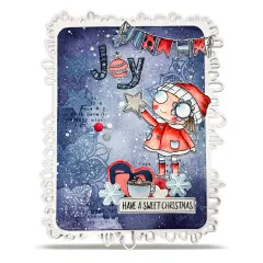 Clear Stamps Nr. 1389 - Season Of Sparkle - Let Joy In by Janet Klein