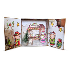 Clear Stamps Nr. 1390 - Season Of Sparkle - Lovely Things by Janet Klein