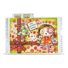 Clear Stamps Nr. 1395 - Season Of Sparkle - Water Mint by Janet Klein