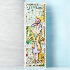 Clear Stamps Nr. 1436 - Dee Infiltered - Mother Dee by Janet Klein
