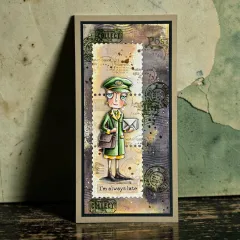 Clear Stamps Nr. 1442 - Dispatch Transit - Stamped Horizons by Autour De Mwa & Co