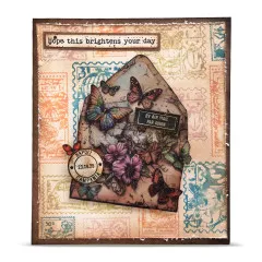 Clear Stamps Nr. 1442 - Dispatch Transit - Stamped Horizons by Autour De Mwa & Co