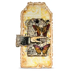 Clear Stamps Nr. 1443 - Dispatch Transit - Miniature Postage Stamps by Autour De Mwa & Co