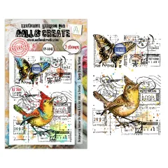 Clear Stamps Nr. 1447 - Dispatch Transit - Song from Torino by Autour De Mwa & Co