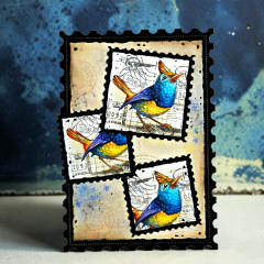 Clear Stamps Nr. 1447 - Dispatch Transit - Song from Torino by Autour De Mwa & Co