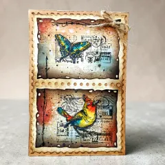 Clear Stamps Nr. 1447 - Dispatch Transit - Song from Torino by Autour De Mwa & Co