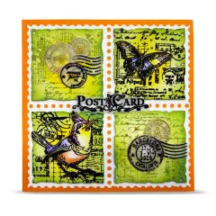 Clear Stamps Nr. 1447 - Dispatch Transit - Song from Torino by Autour De Mwa & Co