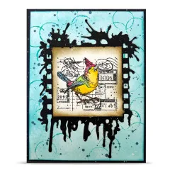Clear Stamps Nr. 1447 - Dispatch Transit - Song from Torino by Autour De Mwa & Co