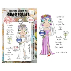 Clear Stamps Nr. 1450 - Creative Types - Runaway Bride Dee by Janet Klein