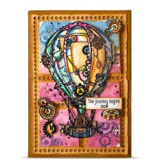 Clear Stamps Nr. 1453 - Gearlight Core - Dream Big by Autour De Mwa & Co