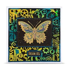 Clear Stamps Nr. 1453 - Gearlight Core - Dream Big by Autour De Mwa & Co