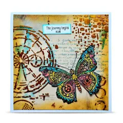 Clear Stamps Nr. 1453 - Gearlight Core - Dream Big by Autour De Mwa & Co