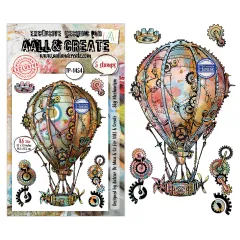 Clear Stamps Nr. 1454 - Gearlight Core - Sky Mechanism by Autour De Mwa & Co