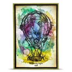 Clear Stamps Nr. 1454 - Gearlight Core - Sky Mechanism by Autour De Mwa & Co