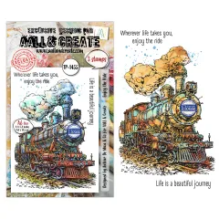 Clear Stamps Nr. 1455 - Gearlight Core - Enjoy the Ride by Autour De Mwa & Co