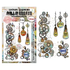 Clear Stamps Nr. 1457 - Gearlight Core - Gearlight Glow by Autour De Mwa & Co