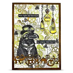 Clear Stamps Nr. 1457 - Gearlight Core - Gearlight Glow by Autour De Mwa & Co