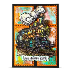 Clear Stamps Nr. 1457 - Gearlight Core - Gearlight Glow by Autour De Mwa & Co